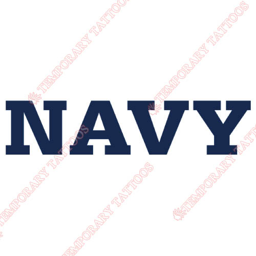 Navy Midshipmen Customize Temporary Tattoos Stickers NO.5345